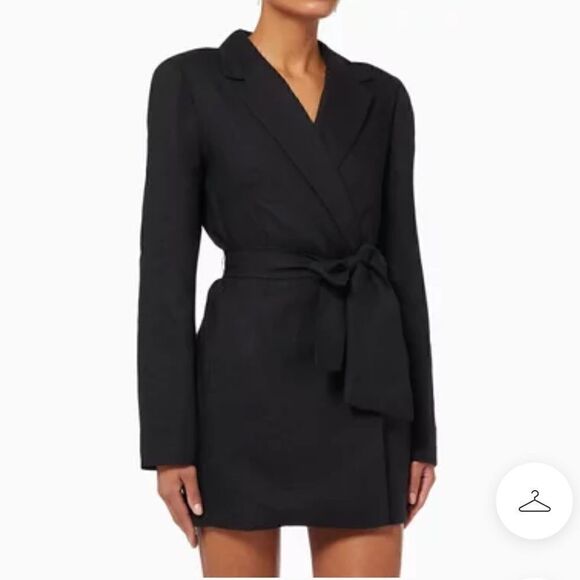 NWT RUMER Loulou Blazer Dress in Linen S - Picture 2 of 6